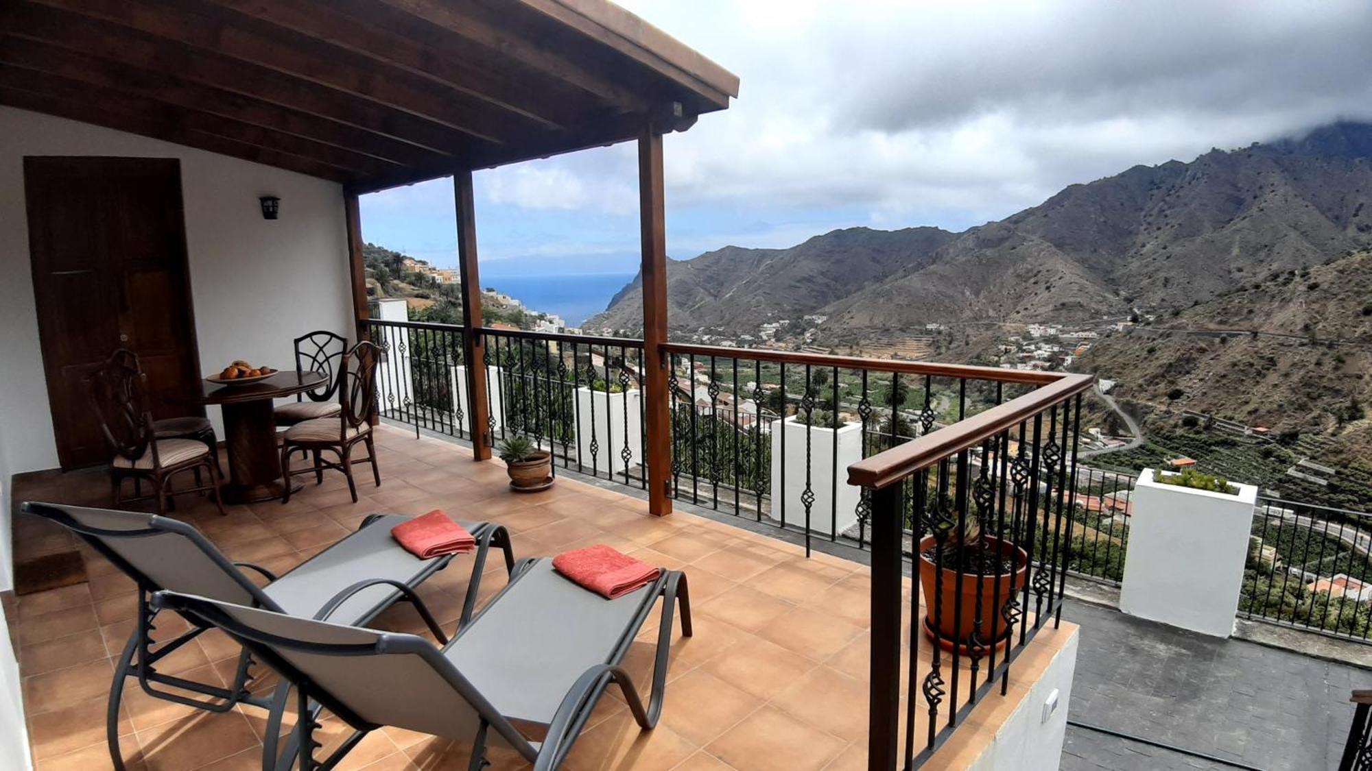 Casa La Sabina Roja 1 - Casa Con Impresionantes Vistas Sobre Hermigua Y El Mar Exteriér fotografie