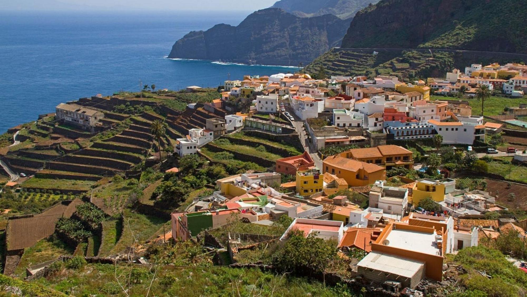 Casa La Sabina Roja 1 - Casa Con Impresionantes Vistas Sobre Hermigua Y El Mar Exteriér fotografie